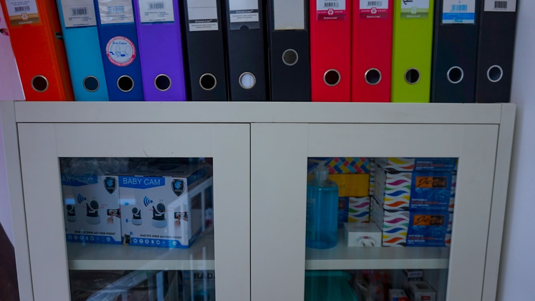 Cabinet of claim folders representing the closed insurance files where unidentified subrogation recovery is lost