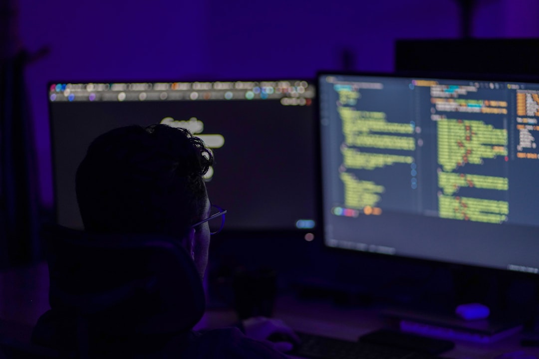 Terminal output on a monitor representing adversarial testing of an enterprise AI agent before production release